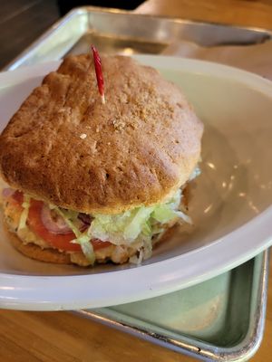 “Chicken” salad at Love Again Local in West Chester