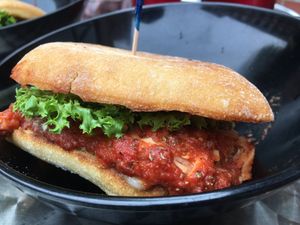 Chicken Parm at Love Again Local in West Chester