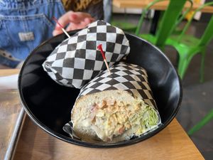 “Tuna” salad sandwich   at Love Again Local in West Chester