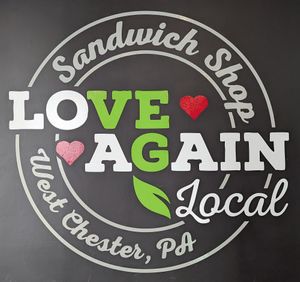 logo at Love Again Local in West Chester