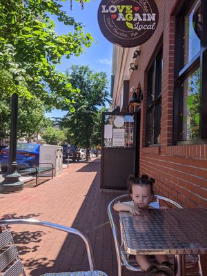 Entrance at Love Again Local in West Chester