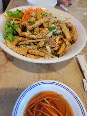 Lemongrass Tofu Vermicelli at Pho Hut & Grill in San Diego