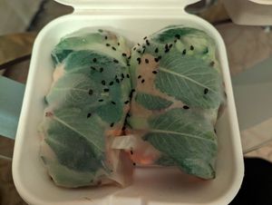 Delight rolls at Veggiezz - Opernring in Vienna