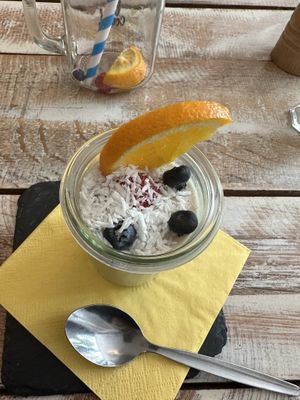 Panna cotta   at Veggiezz - Opernring in Vienna