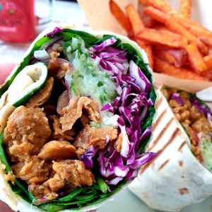 gyro wrap at Veggiezz - Opernring in Vienna