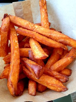 sweet potato at Veggiezz - Opernring in Vienna