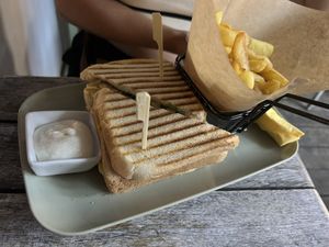 Club sandwich   at Veggiezz - Opernring in Vienna