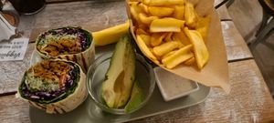 Gyros Wrap at Veggiezz - Opernring in Vienna