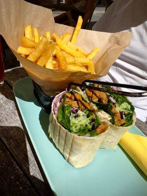 Gyros was really fresh! at Veggiezz - Opernring in Vienna