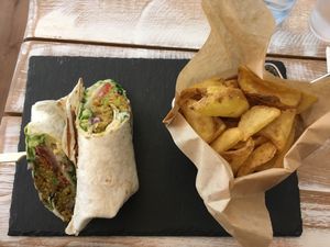 Veggiez Delight Wrap at Veggiezz - Opernring in Vienna