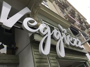 Outside  at Veggiezz - Opernring in Vienna