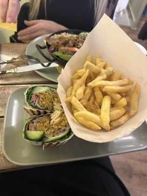 Wrap  at Veggiezz - Opernring in Vienna