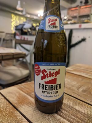 Non alcoholic beer at Veggiezz - Opernring in Vienna