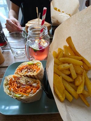 Kimchi Wrap at Veggiezz - Opernring in Vienna