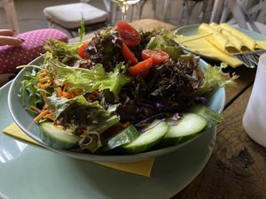 Mixed salad  at Veggiezz - Opernring in Vienna
