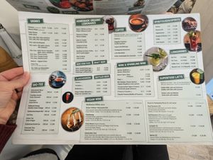 Menu at Veggiezz - Opernring in Vienna