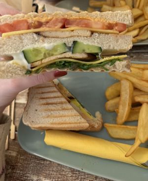 Club sandwich   at Veggiezz - Opernring in Vienna