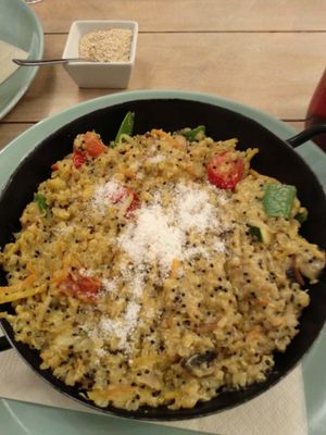 delicious curry quinotto at Veggiezz - Opernring in Vienna