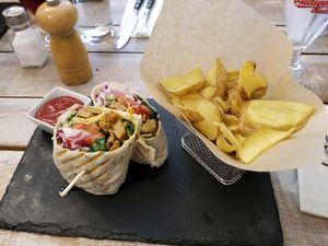 Seitan Gyro at Veggiezz - Opernring in Vienna