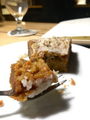 Carrot cake at Waipawa - Letna in Prague