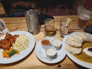 Tha potato salad had no taste whatsoever and the seitan tasted bad. The soyannaise was nice. at Waipawa - Letna in Prague