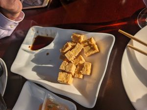 Fried tofu (not on the menu) at Vietnam's Central in Scarsdale