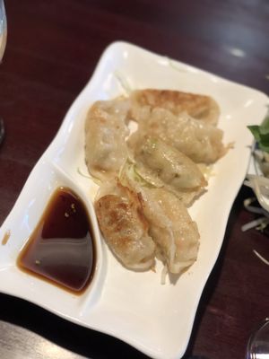 Veggie potstickers  at Vietnam's Central in Scarsdale
