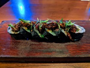 Vegan omakase. at Uchiko in Austin