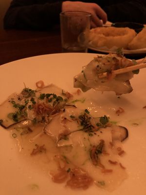 Mushrooms! at Uchiko in Austin