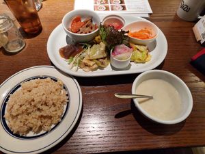 Vegan set at Farm Table Suzu in Niigata