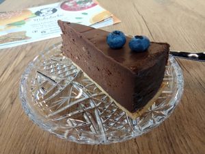 you have to try this chocolate cake! at Mihiderka in Katowice