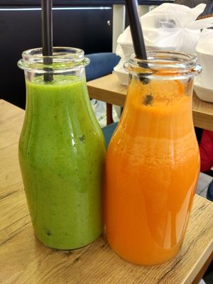 Delicious juices at Mihiderka in Katowice