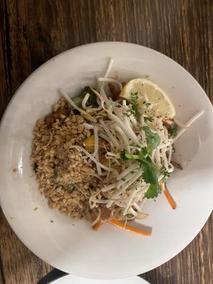 Vegan Pad Thai  at Monsoon Thai Fusion in Battery Point