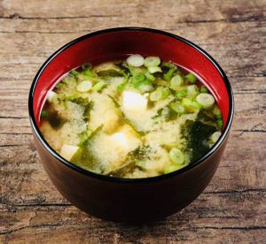 Miso soup  at Graze in Bowness-on-windermere