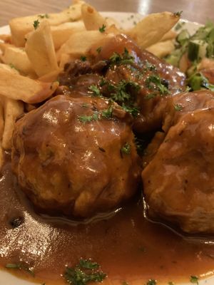 Main meal at The Judgy Vegan in Brussels