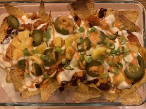 Nachos at The Judgy Vegan in Brussels