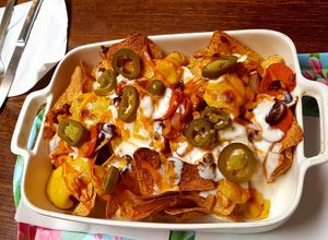 Nachos at The Judgy Vegan in Brussels