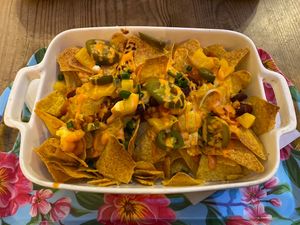 Nachos   at The Judgy Vegan in Brussels