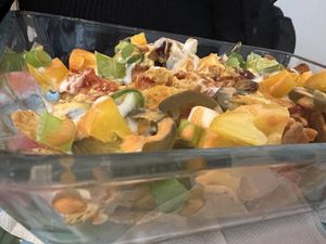 nachos vegan  at The Judgy Vegan in Brussels