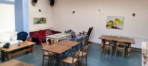 Inside at The Judgy Vegan in Brussels