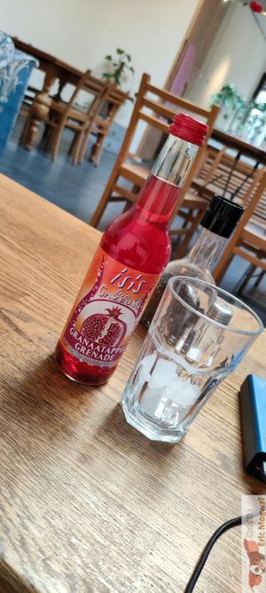 Grenade limonade at The Judgy Vegan in Brussels