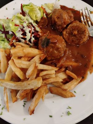 Boulet liégeois at The Judgy Vegan in Brussels