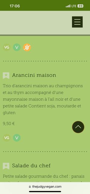   at The Judgy Vegan in Brussels