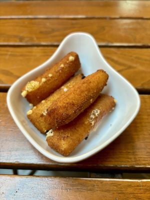 „Käse“-Kroketten ⭐️⭐️⭐️⭐️⭐️  at The Judgy Vegan in Brussels