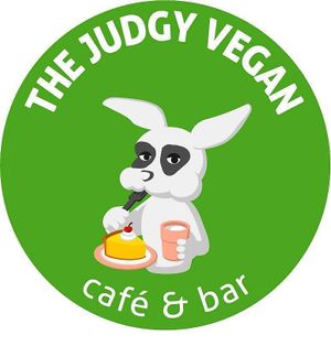 The Judgy Vegan Café & Bar logo at The Judgy Vegan in Brussels