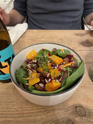 Chef's salad   at The Judgy Vegan in Brussels