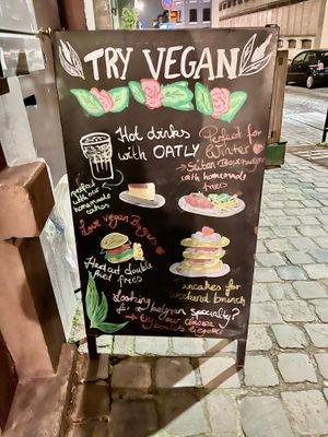  at The Judgy Vegan in Brussels