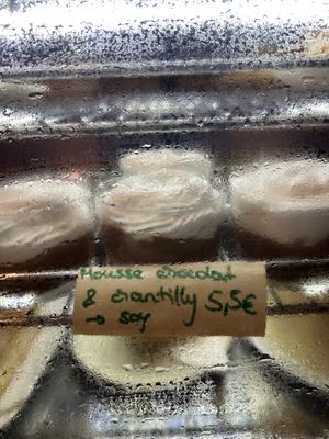 Mousse chocolat 5,50€  at The Judgy Vegan in Brussels