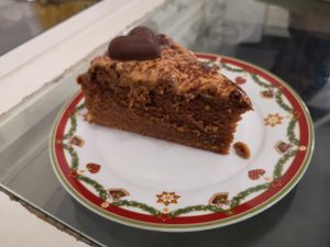 Dessert at The Judgy Vegan in Brussels