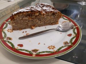 Dessert at The Judgy Vegan in Brussels